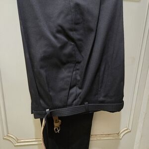 Black Pants with Adjustable Hem
